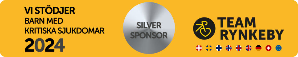 Sponsor Team Rynkeby 2024 - silver